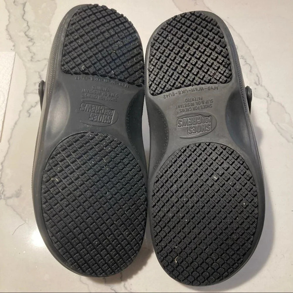 FROGGZ Sz 11 W Shoes for Crews Croc Style Comfort Slip On Clogs Unisex - Picture 10 of 11